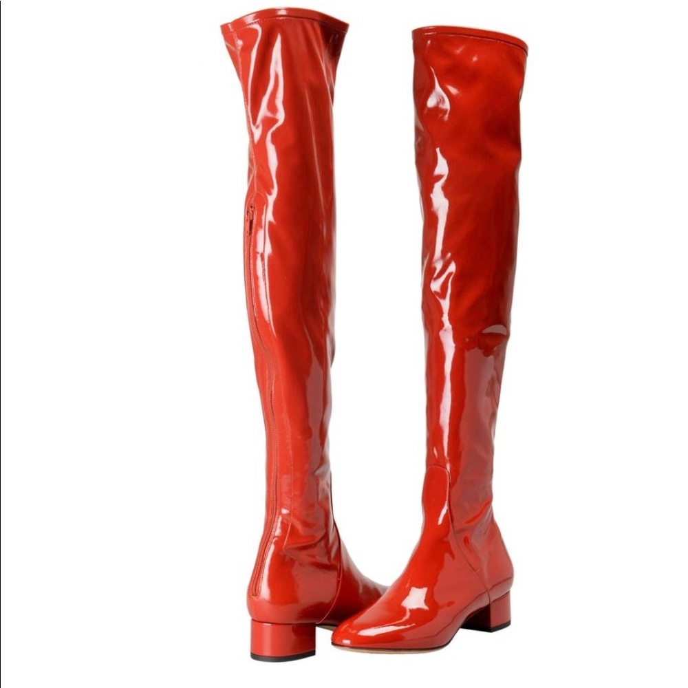 Thigh High RED Valentino Boots